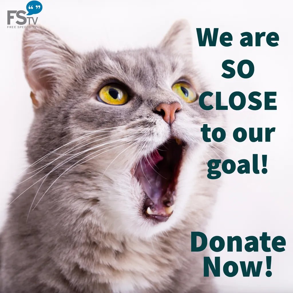 freespeechtv's tweet photo. Our #SummerPledgeDrive is almost over. Help us reach our goal!!!!
DONATE NOW!
https://t.co/HQ4HyiPijU https://t.co/HPcjgY0Tor