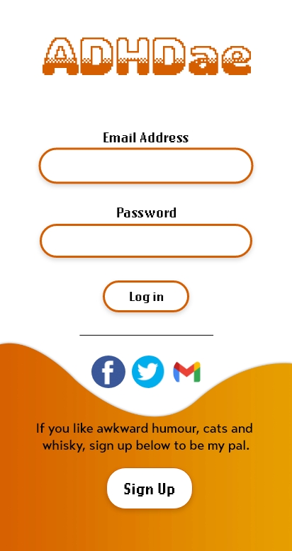 ADHDae's tweet photo. Based off the wireframes I previously posted, here's some log in pages I made. Any feedback would be highly appreciated. @UXOpportunities #Uxdesign #Uxnewbie #a11y https://t.co/xL4seOsFrO