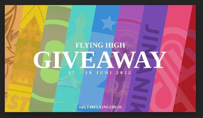 Christyzer's tweet photo. [GIVE AWAY ALERT]

Dapatkan Poster A2 Spesial Edisi Flying High (Limited)  + Keychain &amp; Sticker
syaratnya reply twit ini dilengkapi hashtag #JKT48FlyingHigh dan #ChristyFlyingHigh dan SS bukti sudah like MV, share link MV, dan sudah bikin story instagram berisi link youtube MV. https://t.co/Gm5YD8wQyR
