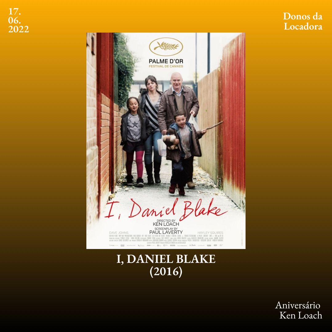 donosdalocadora's tweet photo. Eu, Daniel Blake (I, Daniel Blake) - 2016
Diretor: Ken Loach
País e duração: Reino Unido, Bélgica e França - 100 minutos
Gêneros: Drama
Disponível no @globoplay, Now e para aluguel/compra na @AppleTV e Google Play

#idanielblake #eudanielblake #kenloach #danielblake #reinounido https://t.co/CBd2EcaqFM