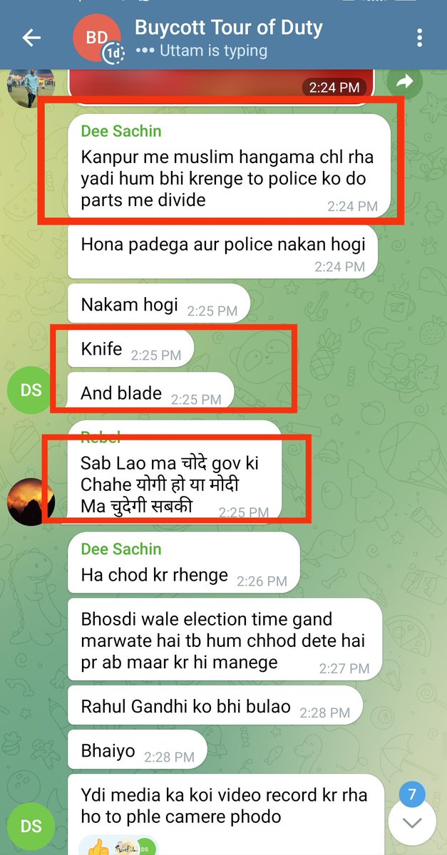 vijaygajera's tweet photo. Hello @Uppolice 
These people are planning riots in Kanpur.
Please arrest them. https://t.co/CFBwdkRBKd