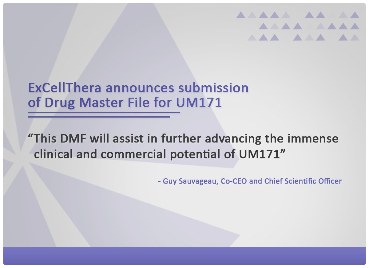 ExCellThera tweet media