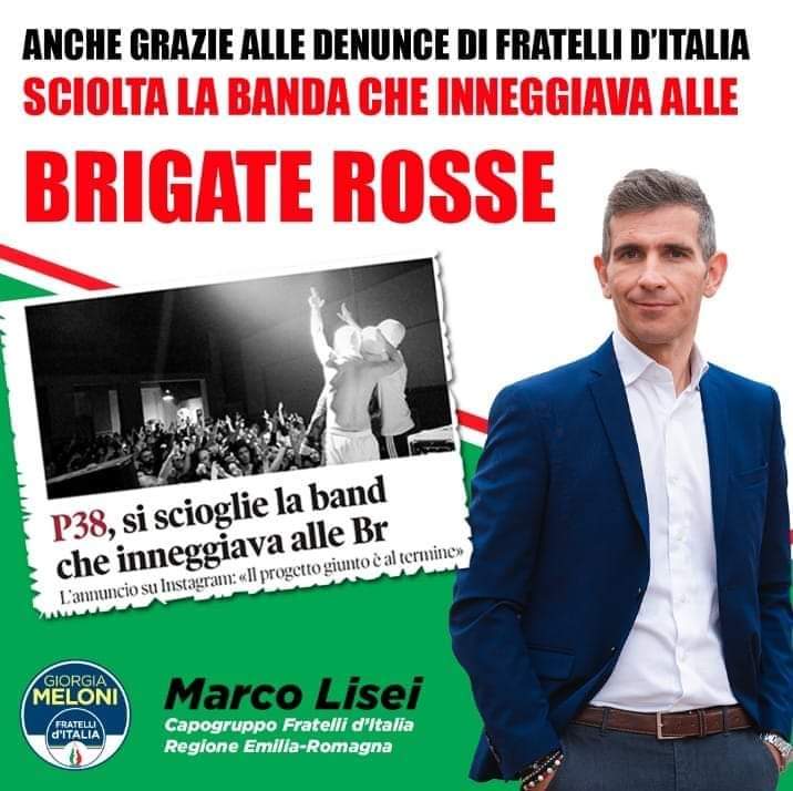 Fratelli d'Italia Castello d'Argile 🇮🇹 (@grimagiovanni) on Twitter photo 