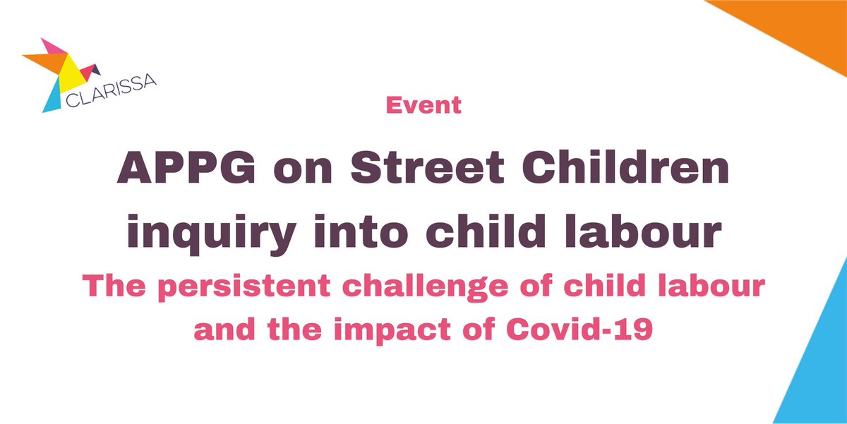 ChildLabourActn's tweet photo. We are working with @APPG_SC on a focus inquiry on #ChildLabour and the first evidence session is on June 22! @SarahChampionMP
Join us and hear more about the persistent challenge of #ChildLabour and the impact of #COVID19 π
https://t.co/w8wI2Z1XiY
#ChildLabourEvidence https://t.co/73du9dMzrW