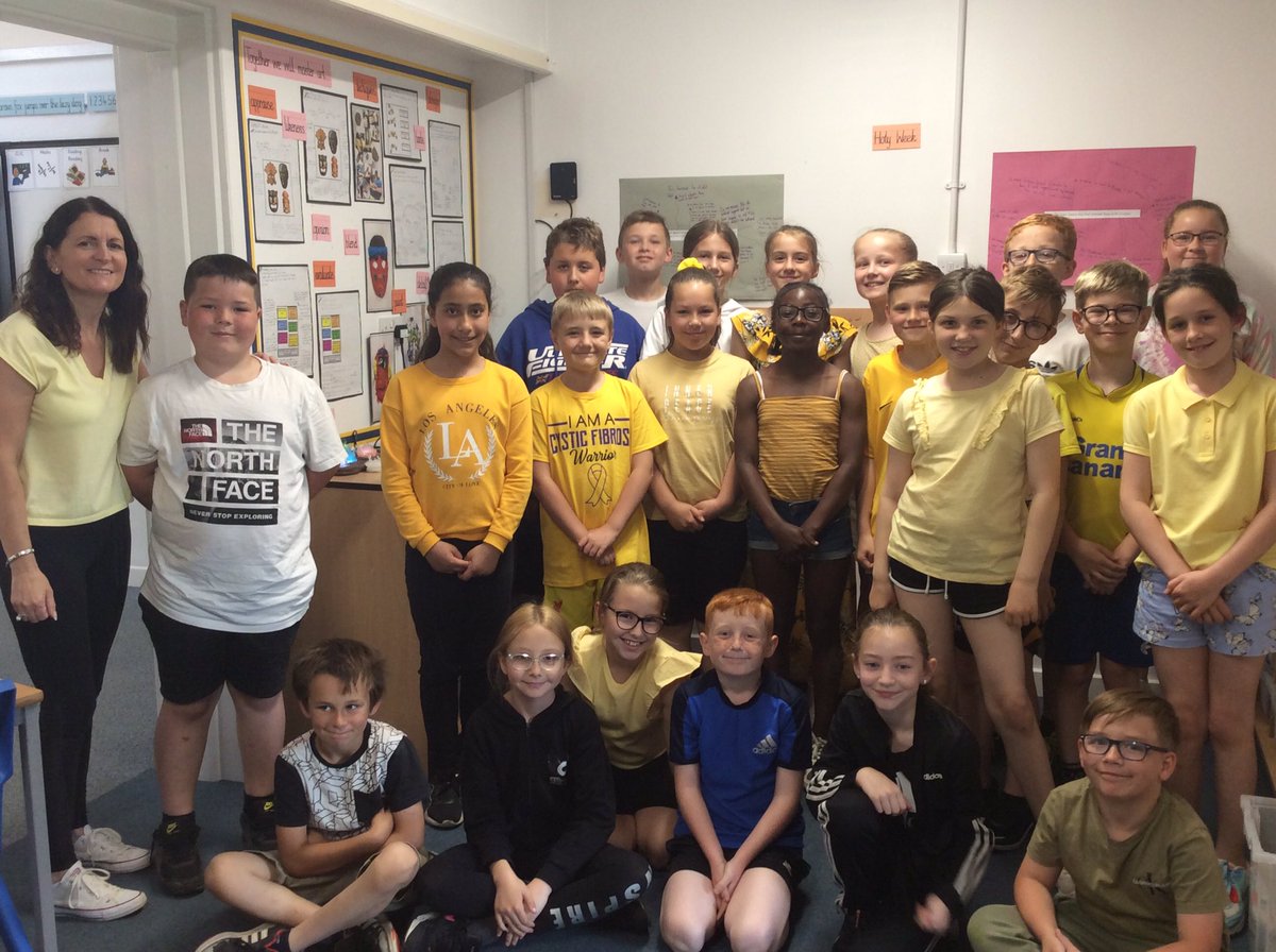 griffinprimary's tweet photo. 5DG have been learning about Cystic Fibrosis and raising money for the charity.
#gpscommunity https://t.co/va04mSGFh2