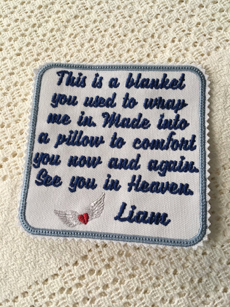 LynnsLooseEnds's tweet image. Excited to share the latest addition to my #etsy shop: MEMORY of a CHILD Patch 5X5, Baby Memory Pillow Patch, In Memory Of, Use Your Text, Sew-Iron On, Multi Option, Custom Patch, Loss of Child etsy.me/3tDFJF6  #griefmourning #memorypatch
