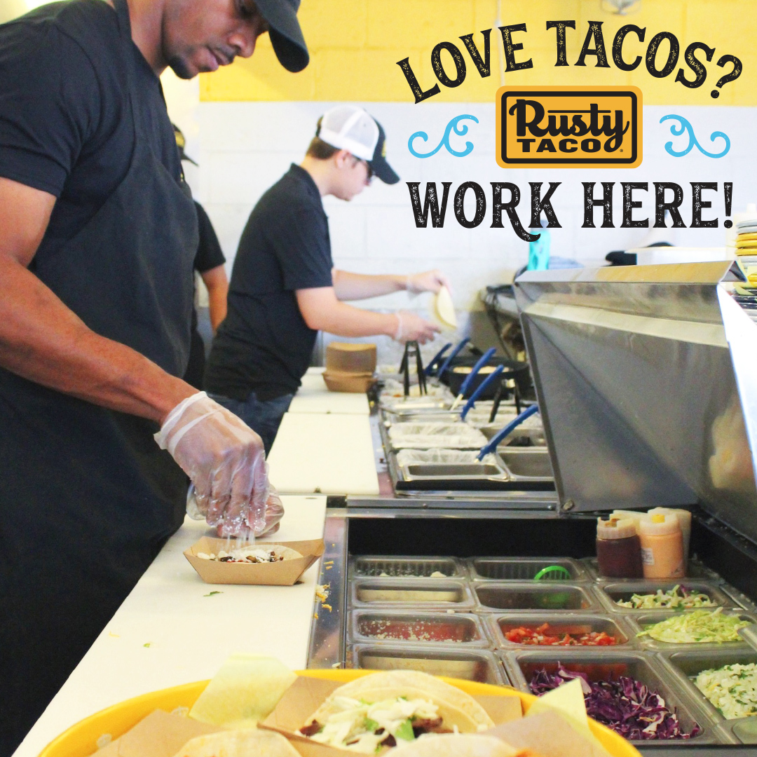 Are you passionate about tacos? Make your passion your job! 🌮 Learn more about our positions by clicking on the link! sites.google.com/view/rustytaco…