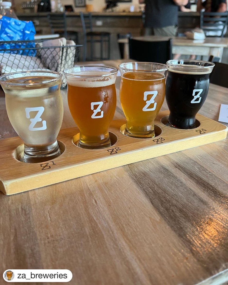drinkzeds's tweet photo. Cool down on a hot day with a #fridayflight of your favorite Zed’s beers and hard seltZers! While you’re here grab some 4-paks or beer merch for Dad! We’re open 4-10 📸 @za_breweries #fridaybeers #craftbeerflight #coldbeerhere #njcraftbeer #njcb #njbeer #drinklocal #drinkzeds https://t.co/bGdnffHg1p