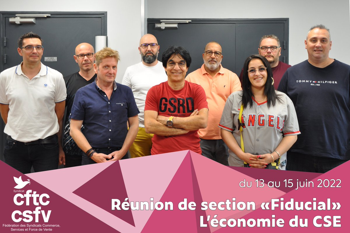 CftcCsfv's tweet photo. 📸 #Merci aux stagiaires des formations de cette semaine venus en nombre à la Fédération #CFTC-CSFV !
Au programme :
   - "Arbre des causes"
   - "#Communication orale"
   - "#CSE missions #SSCT"
   - "L'#économie du #CSE" spéciale #Fiducial

#syndicat #formation #droitdutravail https://t.co/lYYSfkGLg4