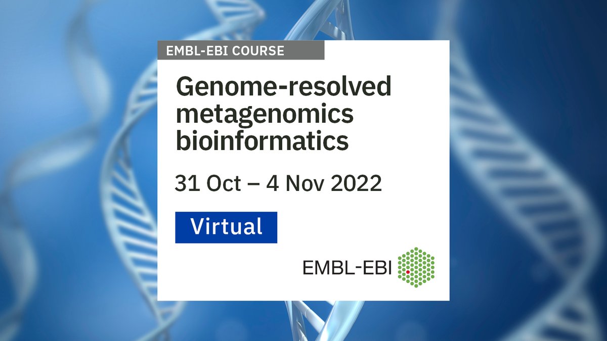 EBItraining's tweet photo. Today is #WorldMicrobiomeDay celebrating #microbes and the way they help us in our daily lives.

Join our #metagenomics #bioinformatics course to learn about #Microbiomes, and the tools, processes and analytical approaches used in the field.

🔗https://t.co/fdZp0qQpML https://t.co/yiNqR5p3Eu