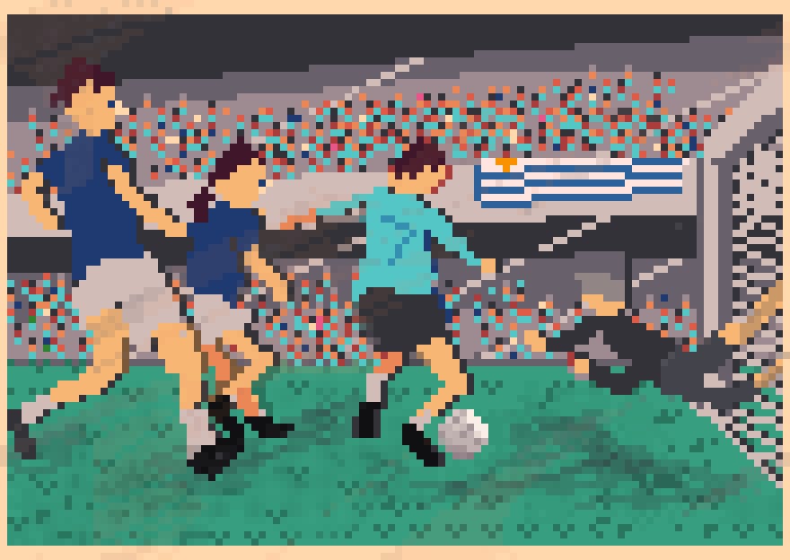 PixelGoalsNFT's tweet photo. 🏆The World Cup starts in November and the #pixelgoals has prepared a retrospective with commemorative cards from all the editions held in the tournament. We start with the 1930 World Cup in Uruguay.
https://t.co/j8tsBKBfxr
30/100 - 1 $Xtz
#NFTCommunity #NFTcollectors #tezos https://t.co/cGKV01CUzo