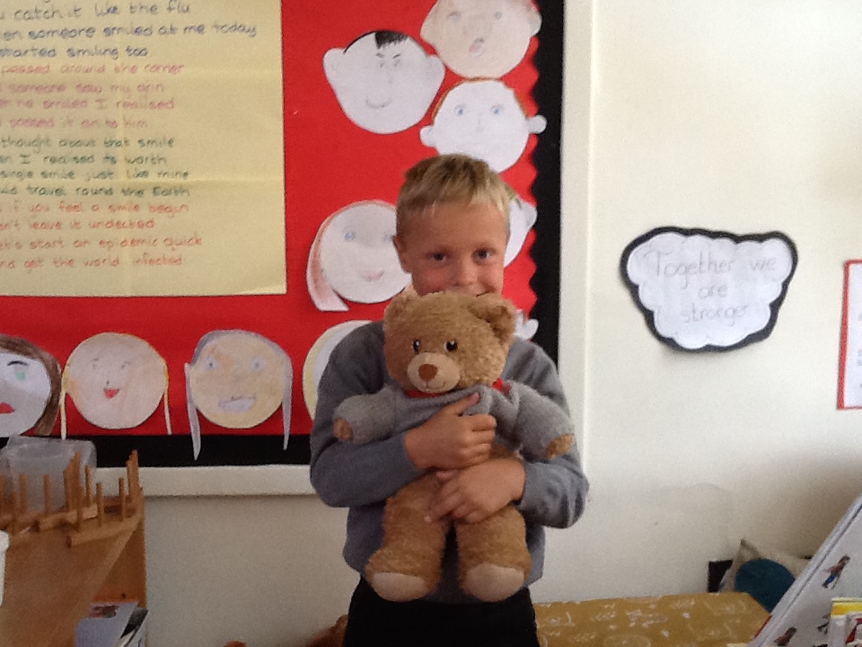 PrentonPrimary's tweet photo. Well done Ben and William last weeks winners of the Merit and Chocolate Bear. https://t.co/84Yp7RmHkY
