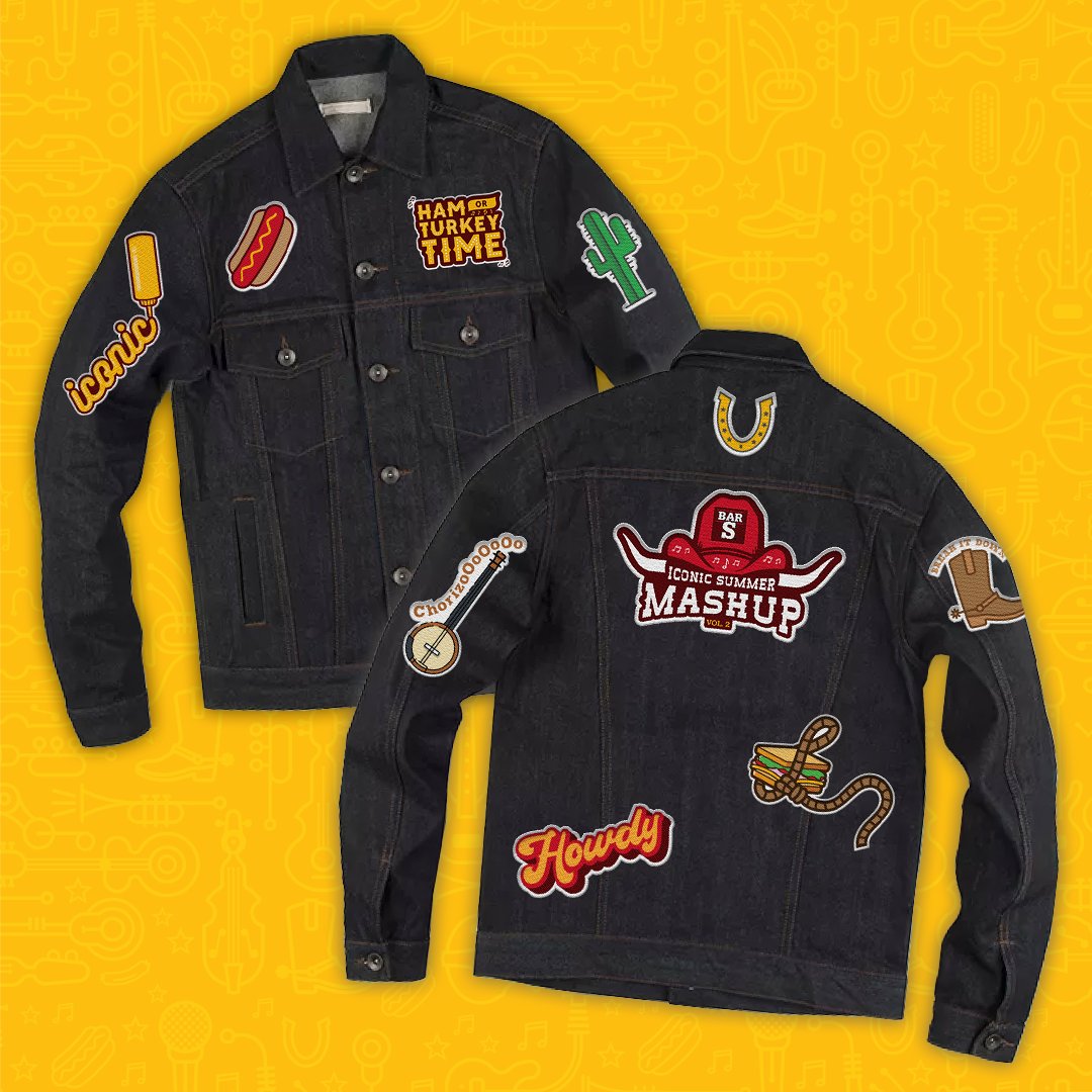 It’s the #FathersDay gift you never knew you needed (wanted). It’s a #HamOrTurkeyTime music-video inspired #denim jacket with iron-on patches. Holler at us if you might want one.

Link in bio for the full parody music video!
