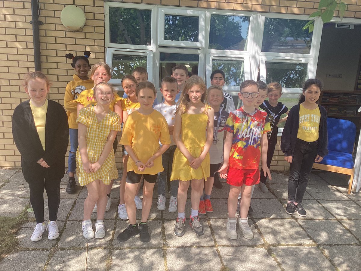 griffinprimary's tweet photo. 4TW have come to school in Yellow today to raise awareness for and support Cystic Fibrosis Day! #gpscommunity https://t.co/LYmYo24ezx