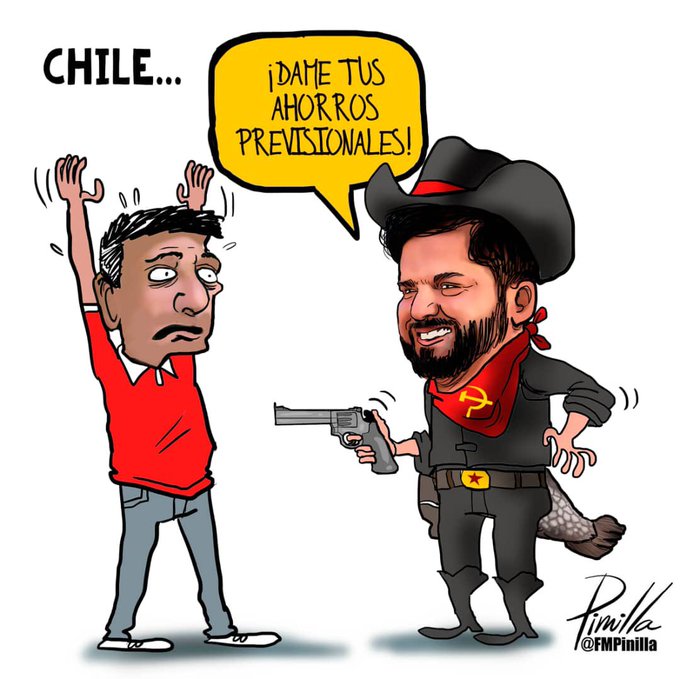 AdrianVen84's tweet photo. Es tarde para #Chile, no va llegar un vaquero para "salvar el día"....piensen al votar #SocialismoEsMiseria 

#ColombiaDecide https://t.co/W695ojUNRo