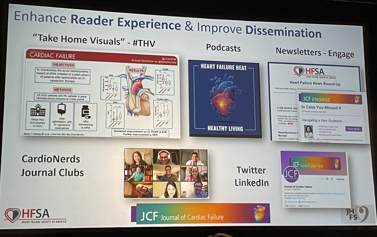 Inspirational talk by @robmentz detailing the incredible initiatives @JCardFail under his and @dranulala leadership. #AAHFNAM22 @AAHFN @jteerlinkmd @HFSA #HeartSuccess @DukeHFDoc @MKIttlesonMD