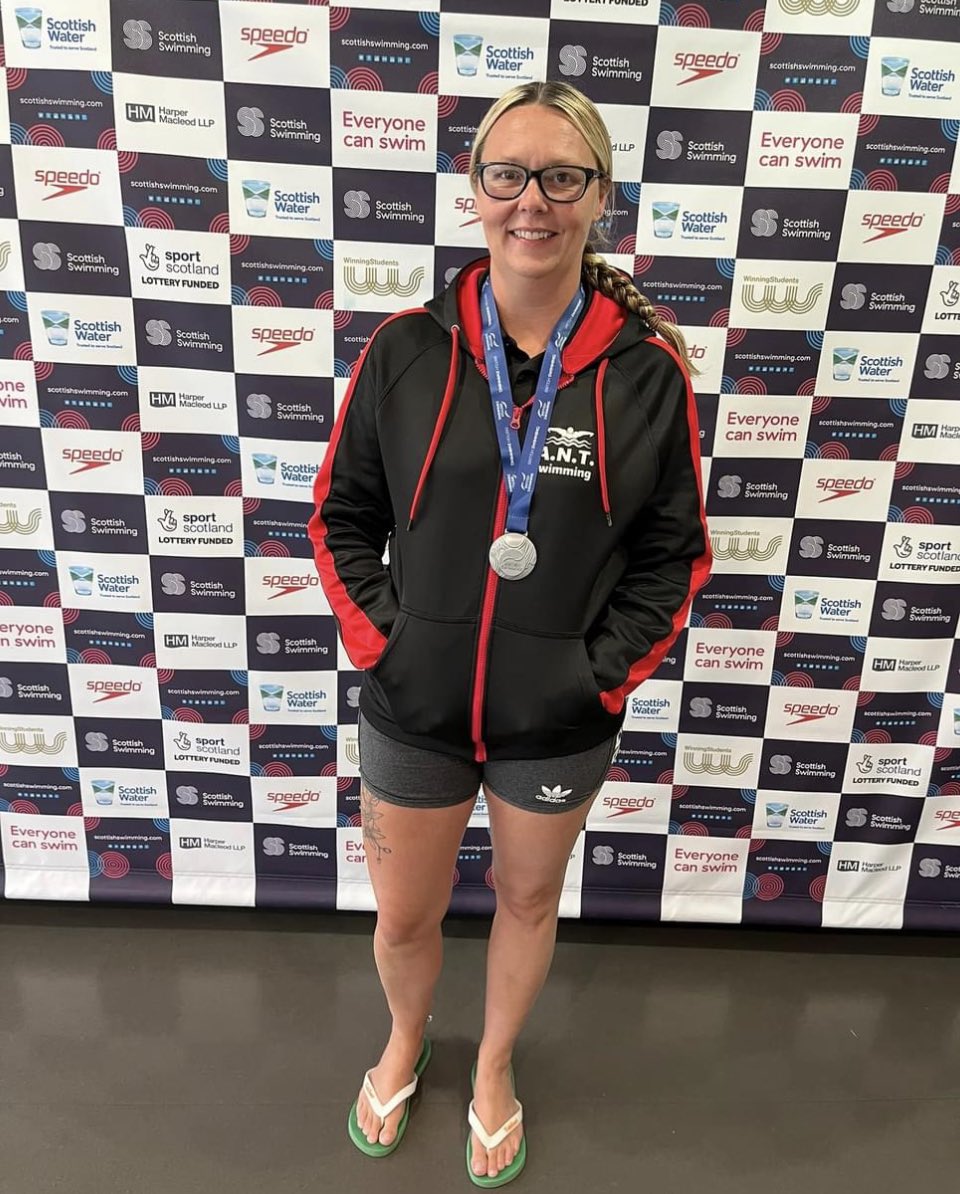 Its Silver ! In the 1500m FC for Emma H <a href="/britishswimming/">Aquatics GB</a> Masters Nationals in Aberdeen… Great Start to the weekend. 🥈
