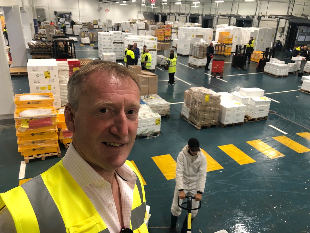 ScotlandSalmon's tweet photo. Our CEO and Chair were in #France this week meeting  @DfdsScotland and @MowiScotlandLtd at Boulogne-sur-Mer to hear the challenges of exporting Scottish salmon to the Europe post-Brexit.

£369m+ of #Scottishsalmon went to Europe last year making it our largest #export market. https://t.co/lIHs0focSD