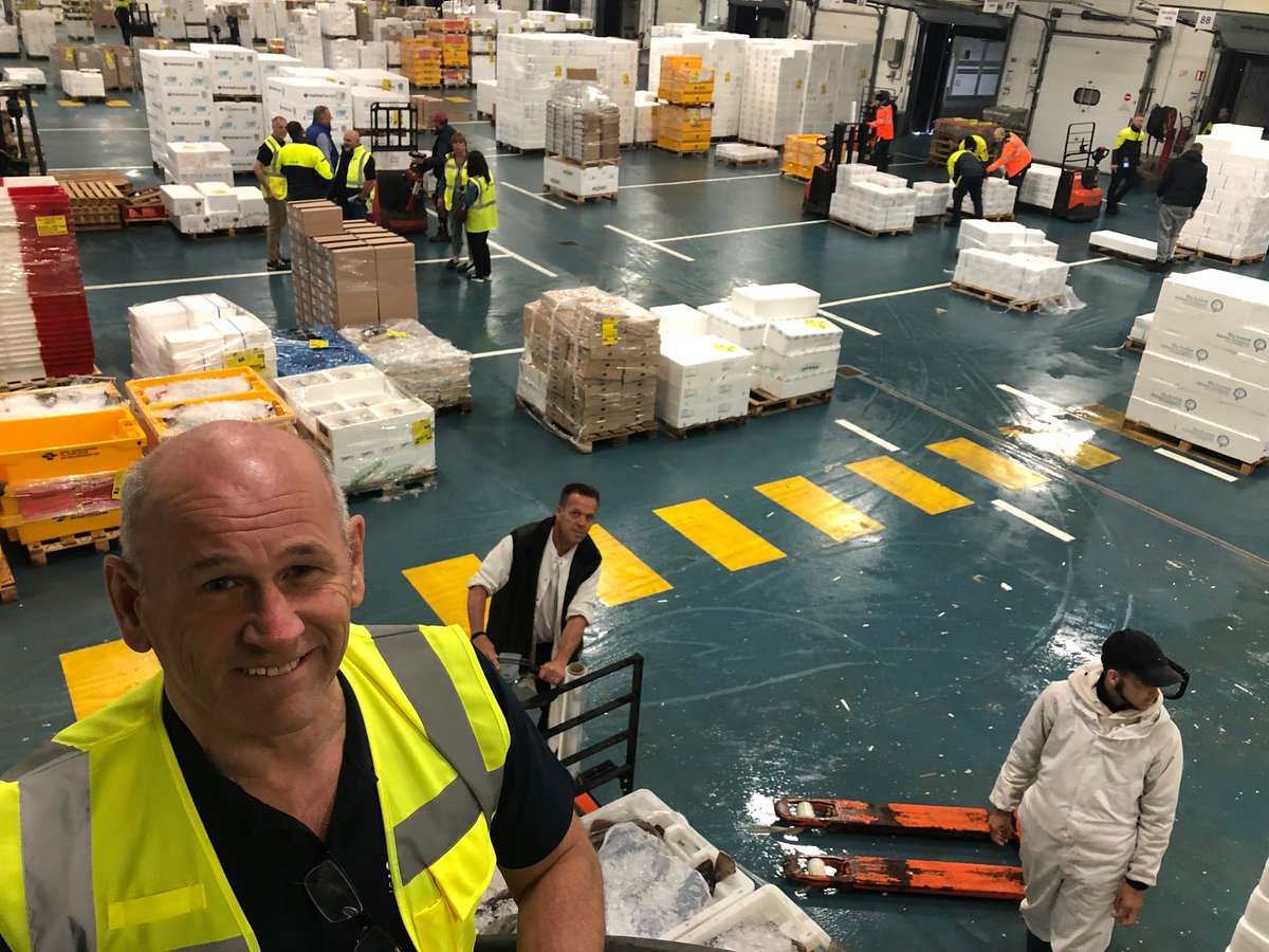 ScotlandSalmon's tweet photo. Our CEO and Chair were in #France this week meeting  @DfdsScotland and @MowiScotlandLtd at Boulogne-sur-Mer to hear the challenges of exporting Scottish salmon to the Europe post-Brexit.

£369m+ of #Scottishsalmon went to Europe last year making it our largest #export market. https://t.co/lIHs0focSD