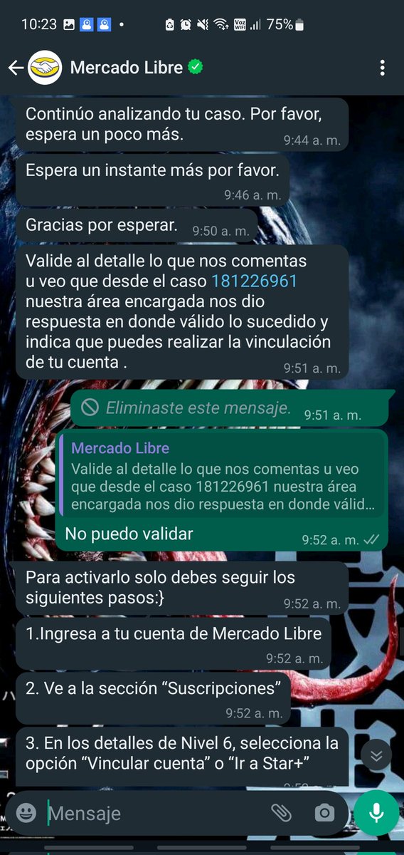 fabian__23's tweet photo. @SERNAC @mercadopago @MP_ayuda @disneyplusla @StarPlusLA https://t.co/pYLWkKHhbj