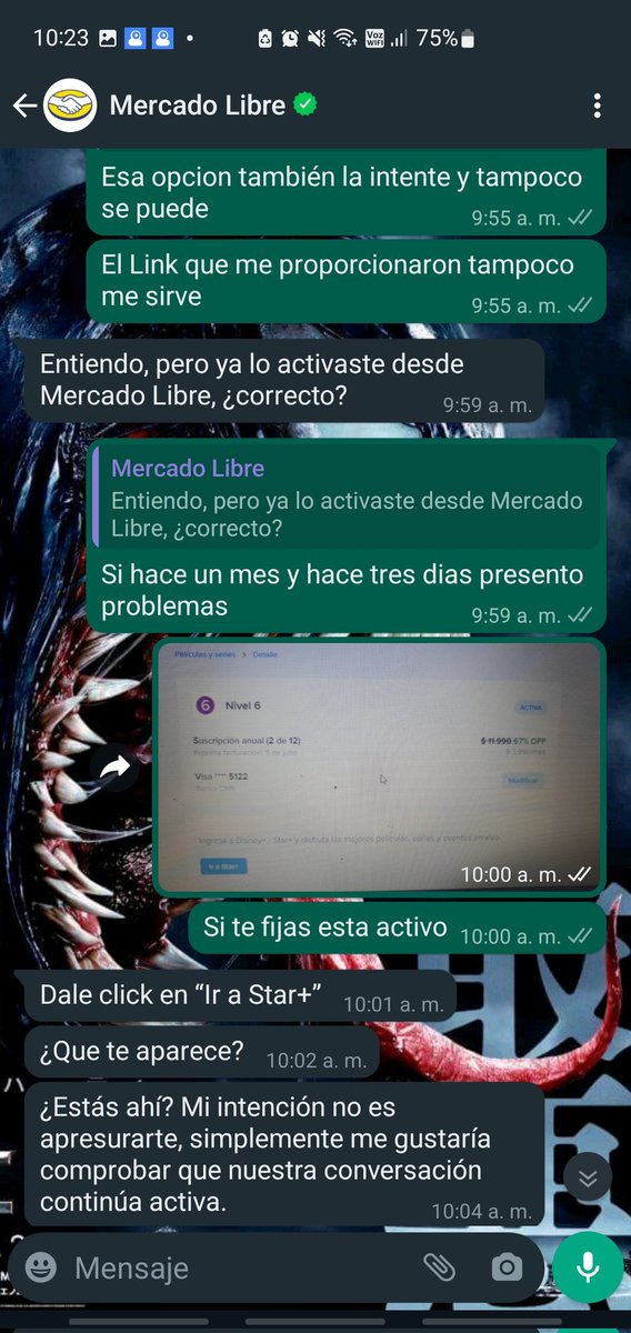 fabian__23's tweet photo. @SERNAC @mercadopago @MP_ayuda @disneyplusla @StarPlusLA https://t.co/pYLWkKHhbj