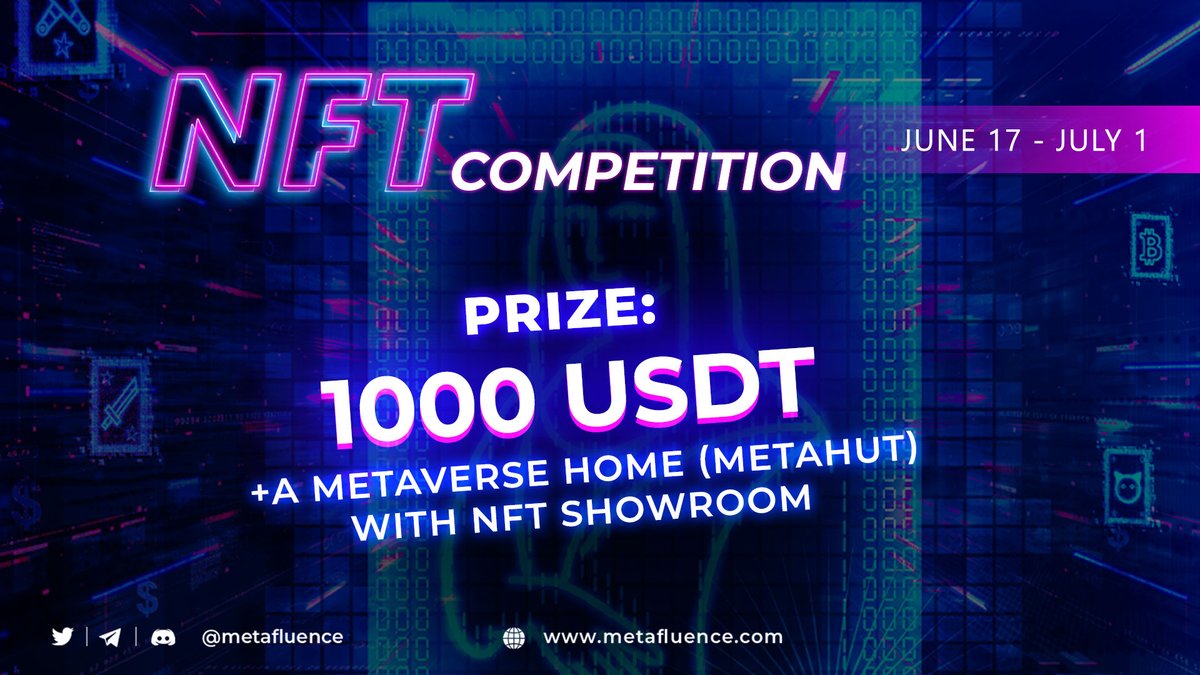 🌈 NFT ART GALLERY on Twitter "RT metafluence Competition for NFT