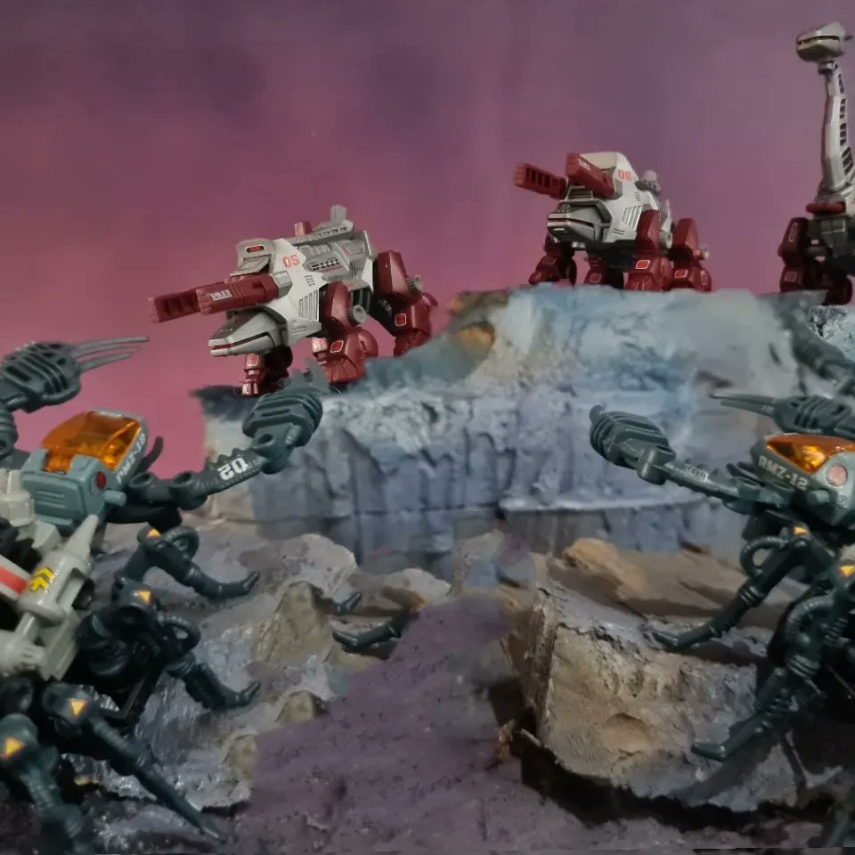 FangsMountain's tweet photo. #guysack #scorpiozoid #geruder #zatton #rmz12 #emz16 #zatton #zaton #emz17 #zunder #zoids https://t.co/4dqLlePAQv