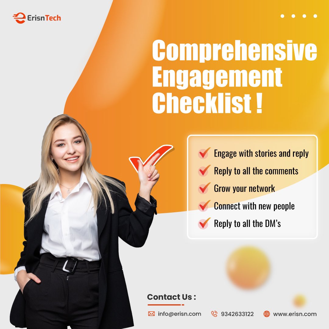 erisntechpvtltd's tweet photo. Planning to grow on social media? Engage with your audience.
Follow for more tips and hacks.

#socialmedia #socialmediamarketing #socialmediamanager #socialmediastrategy #socialmediatips #socialmediamanagement #socialmediaagency #socialmediamarketer #erisntech https://t.co/BUSaYZ5iRS