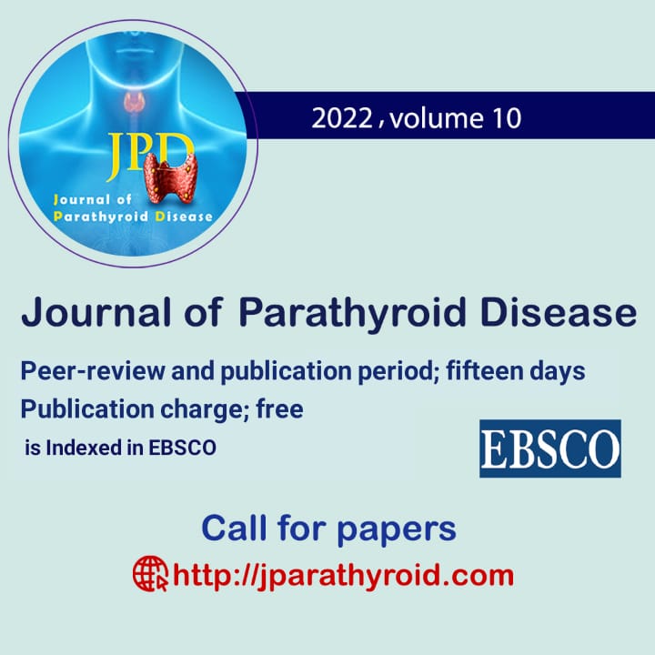 HamidNasri16's tweet photo. Journal of Parathyroid Disease; where Nephrology meets Endocrinology
Dear colleagues, We are selecting papers of volume 10 (2022) of the Journal of Parathyroid Disease (https://t.co/YTew8sPuNi ), with coverage of EBSCO. Whats APP: 00989121439584
https://t.co/YTew8sPuNi https://t.co/XZySpcXilJ