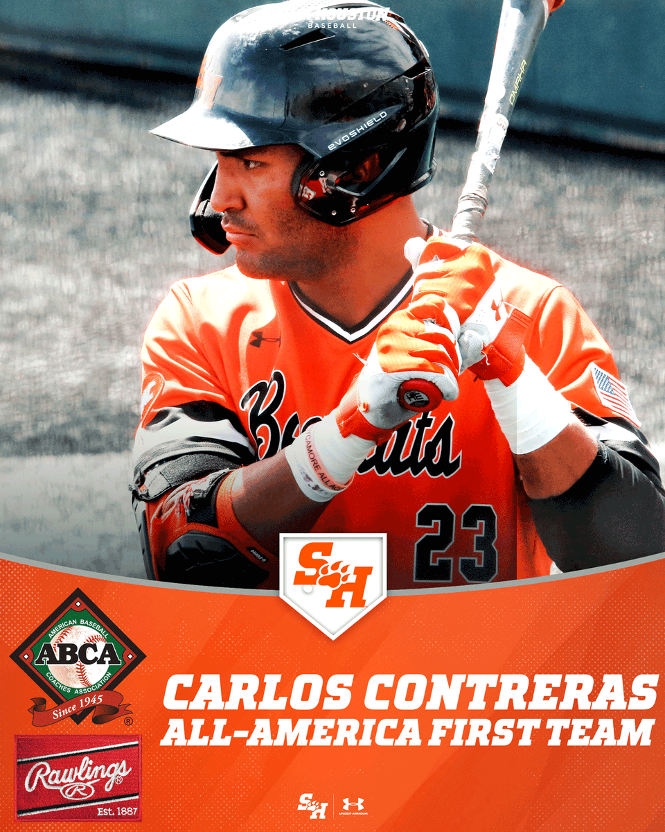 Fly. The. Flag. 🇺🇸🇺🇸

Big congrats 👏👏 to Carlos Contreras on being named to the <a href="/ABCA1945/">ABCA</a> / <a href="/RawlingsSports/">Rawlings Baseball</a>
All-America First Team #EatEmUpKats 

🔗 bit.ly/3mWgKZX