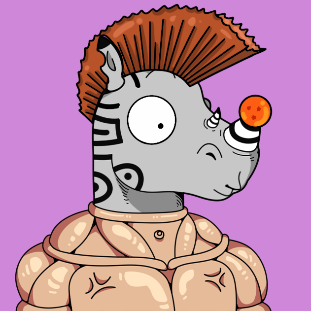 AwarenessMight's tweet photo. @RhinoX_NFT  Dumb expression with strong muscles, giving a strong sense of visual impact, in line with the steady character of the rhino, with a cool haircut, feeling and the NBA's Birdman Anderson God-like, too cool. #RhinoX #BSC #NFT #RhinoXcomp https://t.co/lW1eyvv9nf