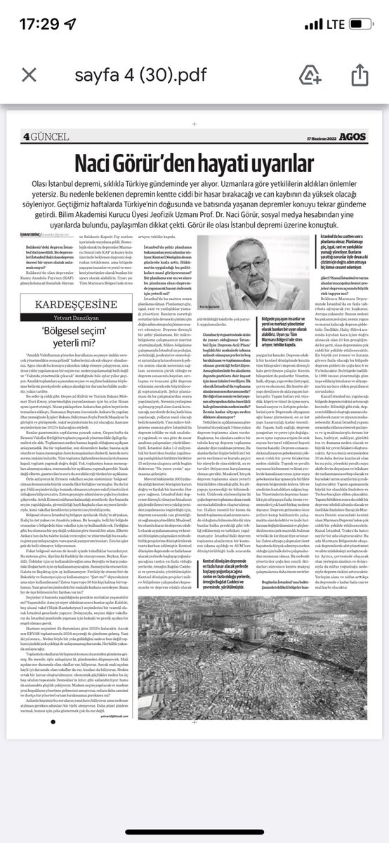 nacigorur's tweet photo. Arkadaşlar, Agos gazetesinde çıkan bir makale. Umarım okuyabilirsiniz. https://t.co/v9eLD7L8NX