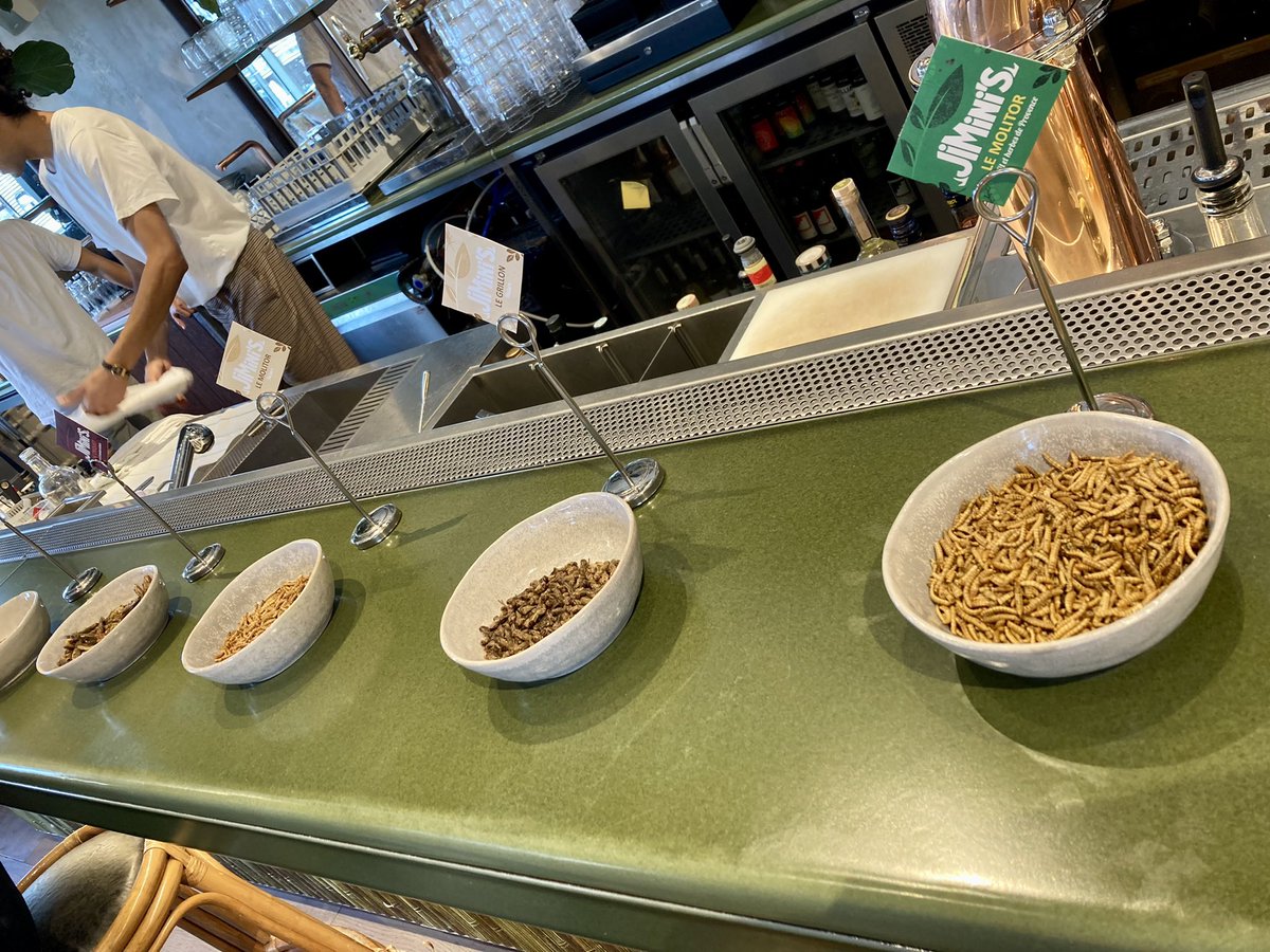 #VivaTech2022 c’est aussi le Low Carbon Lunch d’<a href="/EDFofficiel/">EDF</a> et ses délicieux insectes <a href="/Jimini_s/">Jimini's FR</a> ! 🐛