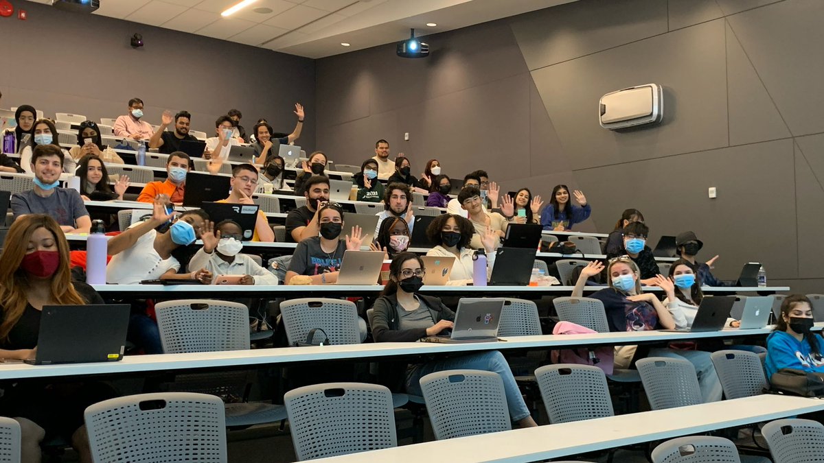UTMEducation's tweet photo. Happy end of Summer Term 1! Here is Dr. Ilan Danjoux’s EDS100 students waving us into the Summer #UTMEducation https://t.co/ja83FuhX9V