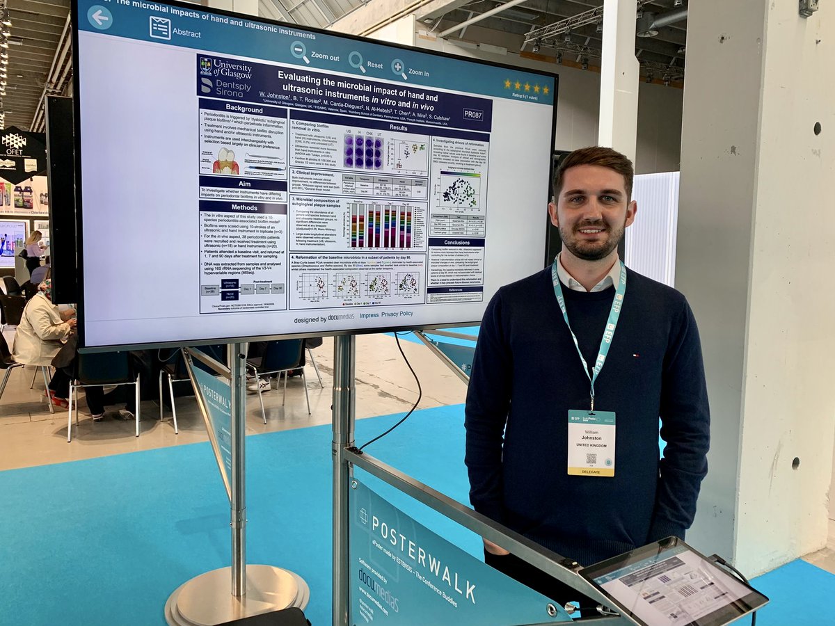 Well done to the Dental School staff who presented some fantastic posters at this years EuroPerio in Copenhagen! #europerio10 #ep10 #gumhealth