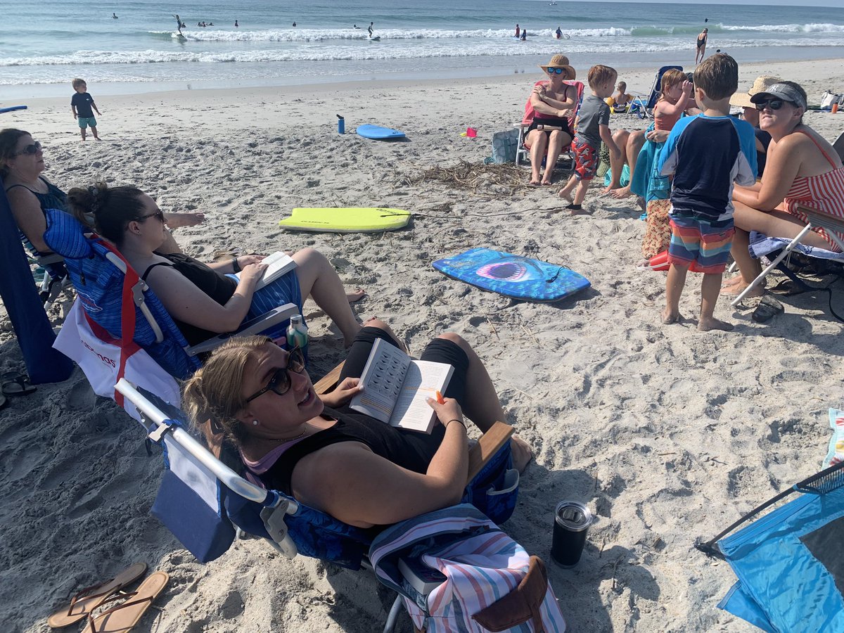 samanthavkeller's tweet photo. We know how to have a summer book study at @WrightsboroE #lovewhereyoulive #lovewhereyouteach https://t.co/9Y8MZkuOTw