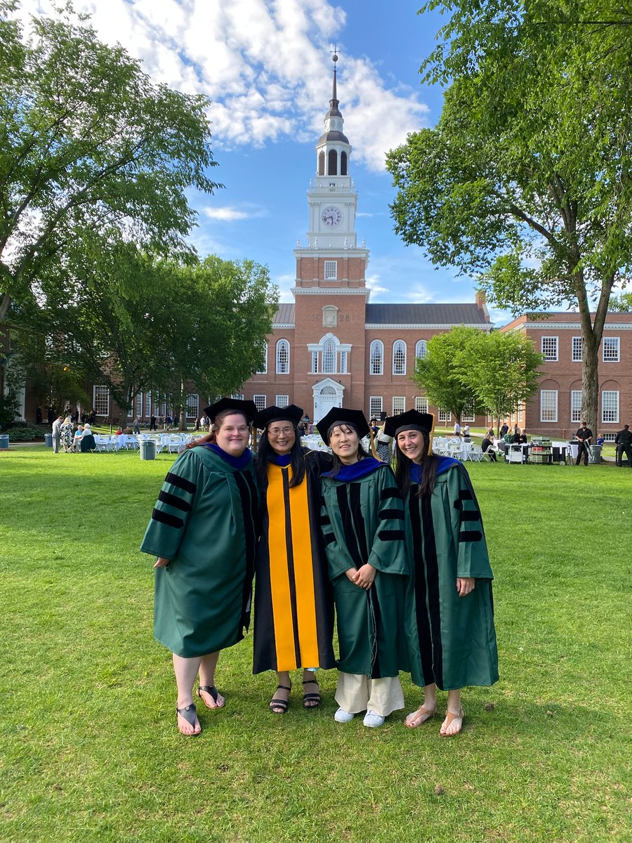 Quite an amazing day last Saturday at the Guarini Investiture ceremony at which I had the privilege to hood my students Hannah and Jennifer and Ed Usherwood's student Bonnie. We were blessed with pouring rain and then clear skies.