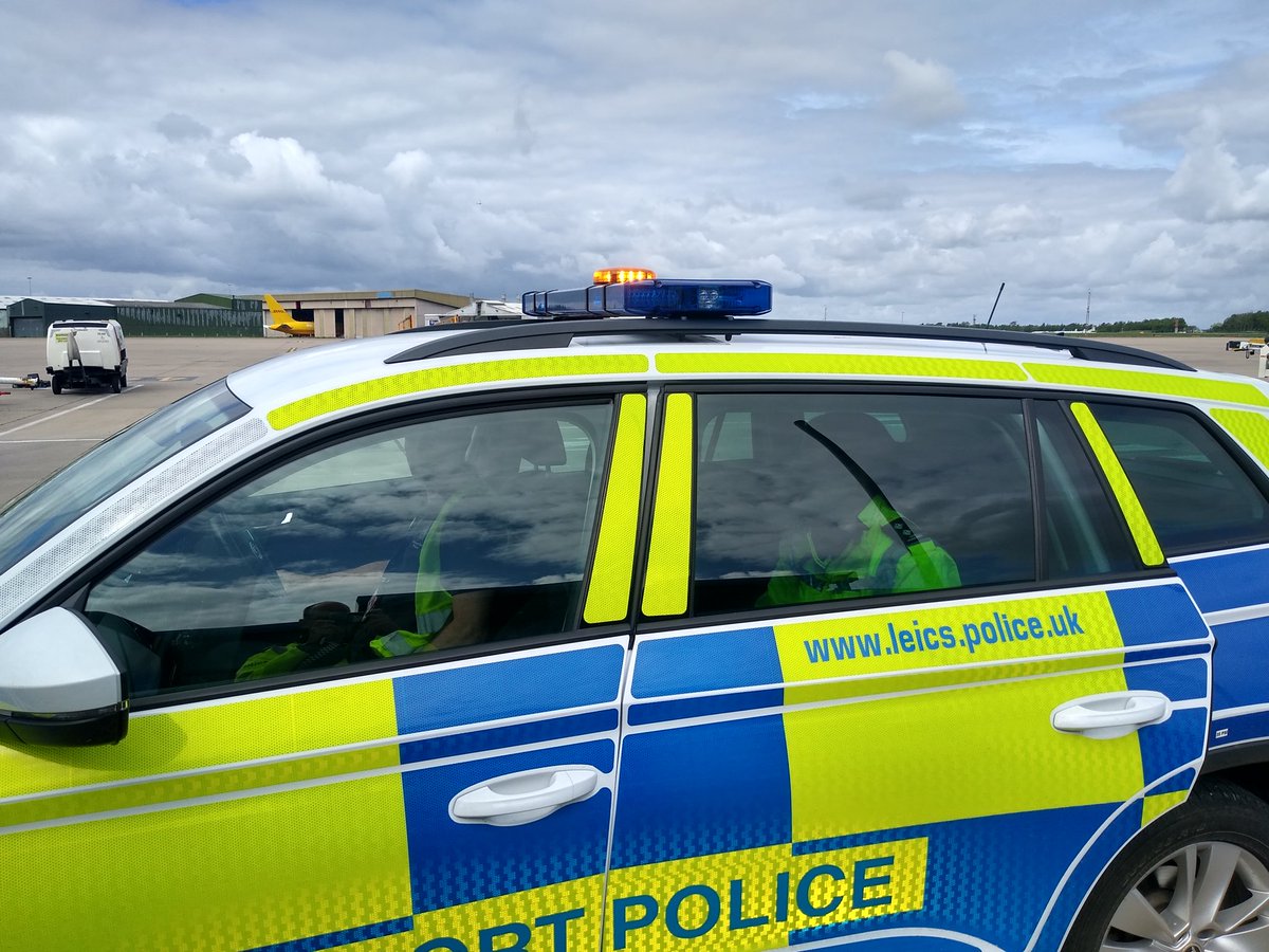 Thanks to <a href="/EMAPolice/">East Midlands Airport Police 🛫</a> for command familiarisation refresher and time to patrol the airport as frieght and passenger activity grows, great to see law enforcement and airport partnerships working well to keep people safe at EMA #responsepolicing