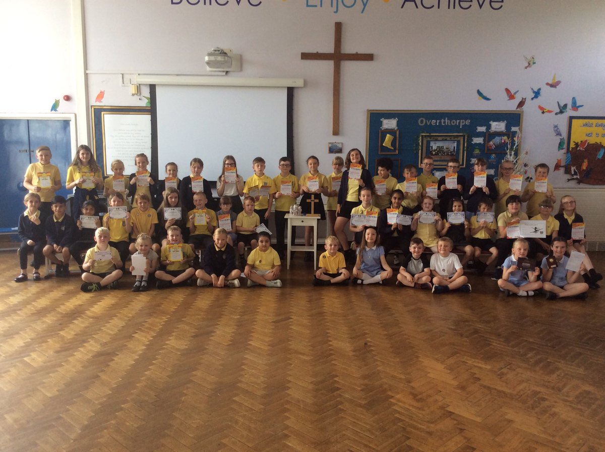 What a fantastic two weeks!🌟 Well done to our Learning Champions and achievers! We are so proud of you all for working incredibly hard &amp; representing the school values🌟
#champions #schoolvalues #achievers <a href="/O_Early_Years/">Early Years</a> <a href="/O_Year_1_2/">Year 1-2</a> <a href="/O_Year_3_4/">Year 3-4</a> <a href="/O_Year_5_6/">Year 5-6</a> <a href="/NurtureOver/">Nurture_Over</a>