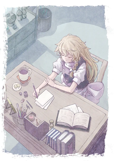 ボツにしたポストカードの表紙だけど...
#東方Project #霧雨魔理沙 