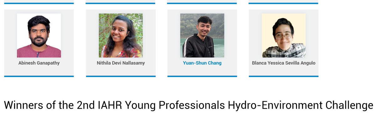 DeviNithila's tweet photo. Won as a team of four eminent people including me, Abinesh, Yessica and Yuan from across the globe in the 2nd IAHR ecohydraulics challenge. 
We could see that the hydropeaking pulse flows in the river poses a challenge to fish in early life stages.
#IAHR #ecohydraulics #EcoNET https://t.co/vhoWueNYtf