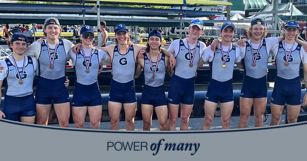 Join Georgetown Men's Rowing alumni and supporters worldwide to help us reach our annual donor goal during the #PowerofMany. 

Make a gift of any size to support our Hoya student-athletes today! g.town/3tJDDU9