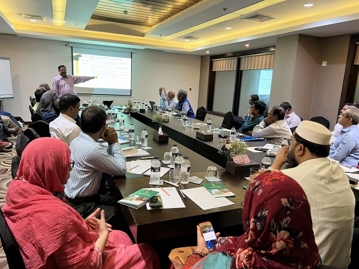 Saidul86's tweet image. A high level design and planning workshop “ Road to New NRP:- cementing the building block” with the presence GoB Officials from six ministry/division/institution of Bangladesh, where sharing the final draft ProDoc of New NRP. @NayokaMartinez @SwedeninBD @FCDOGovUK
