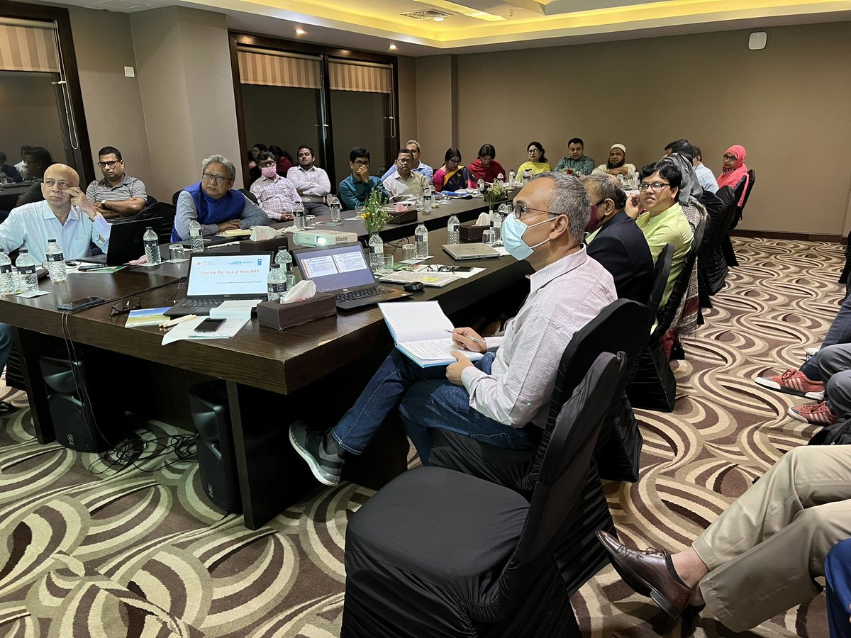Saidul86's tweet image. A high level design and planning workshop “ Road to New NRP:- cementing the building block” with the presence GoB Officials from six ministry/division/institution of Bangladesh, where sharing the final draft ProDoc of New NRP. @NayokaMartinez @SwedeninBD @FCDOGovUK
