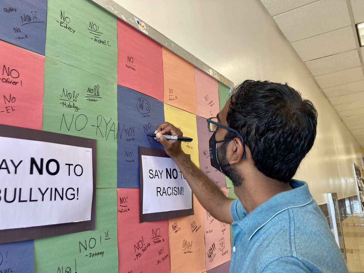 gencitizen's tweet photo. "Use your voice because that is the most powerful thing that you have." 📣

Thank you @NYCCouncil Member Shekar Krishnan (@voteshekar) for visiting @PSIS102Q and engaging with students about their #GenCitizen #ActionCivics projects! https://t.co/68zqn6rPPm