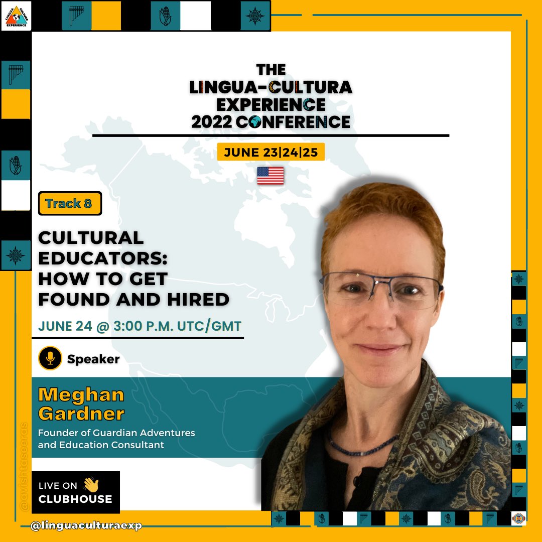 Join me on Clubhouse! <a href="/LinguaCulturaXP/">The Lingua-Cultura Experience</a>