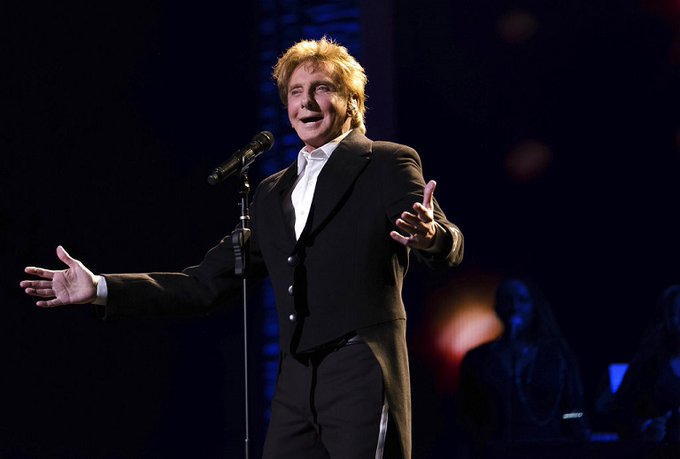 You know you can\t smile without him, as he sings to Mandy at the Copacabana. Happy 79th birthday, Barry Manilow! 