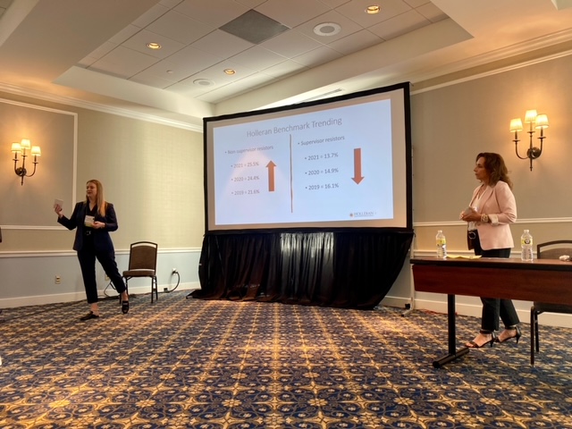Our team presented this morning at LeadingAge Virginia: How do we identify the well-being of our employees and how does it affect our communities? Director of Senior Living Research Katelyn McCauley and President Christine Fares Walley are experts in our field.
#seniorliving