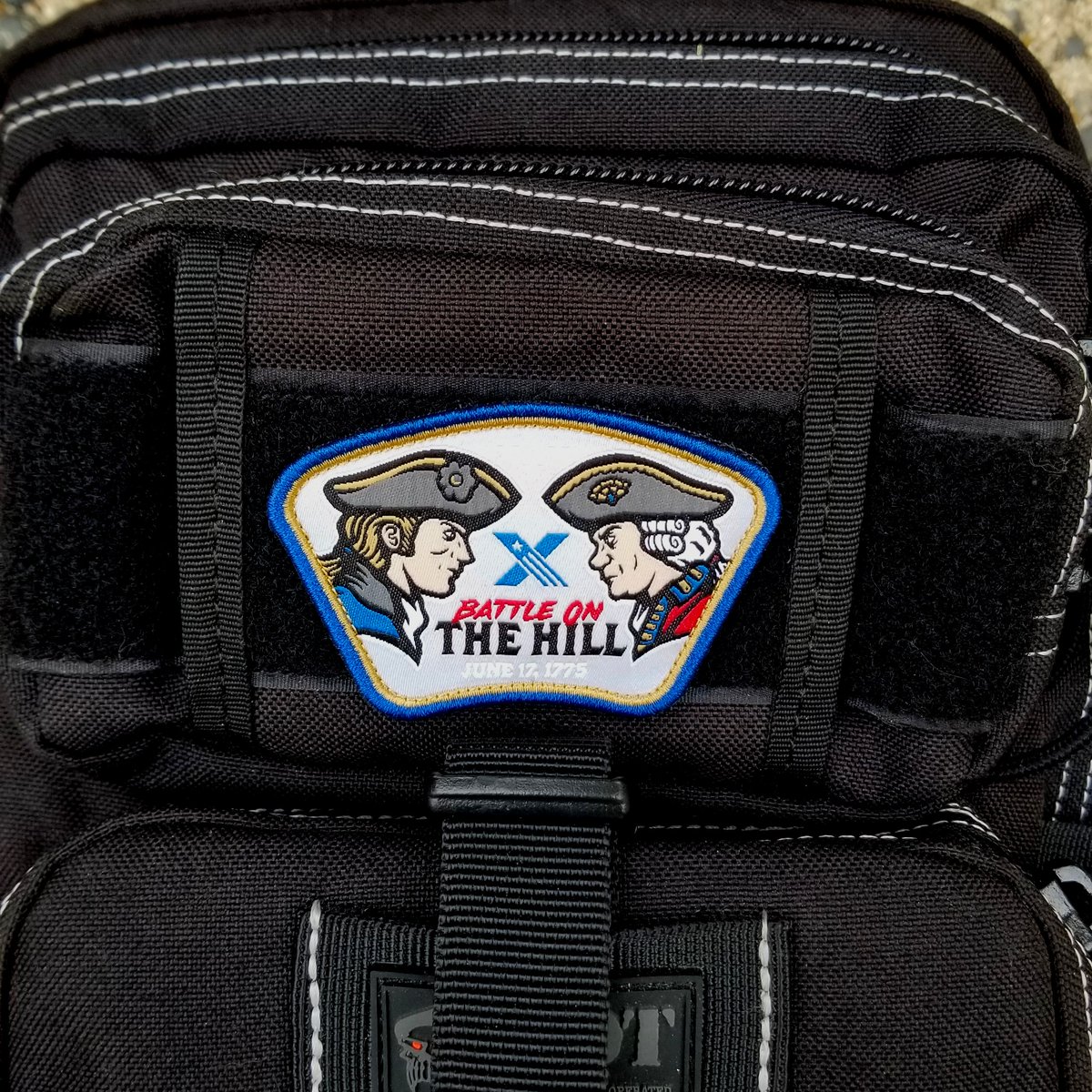 ShopGOVX's tweet photo. The Battle of Bunker Hill - the first major battle of the Revolutionary war - was 246 years ago today. Grab the #PatchoftheMonth and honor a pivotal moment of American history. All proceeds are matched by @TRXTraining and support @HomeBaseProgram. ➡️ https://t.co/VOLZLMVpbL https://t.co/XUaY6tu7mR