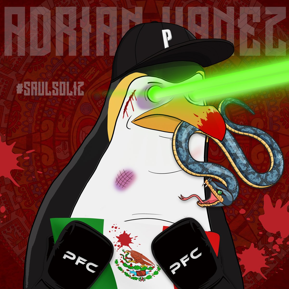 Super hyped to watch <a href="/yanezmma/">Adrian Yañez</a> go to war this weekend! LFG!!!  #PengArmy #HTown #MMA #UFC